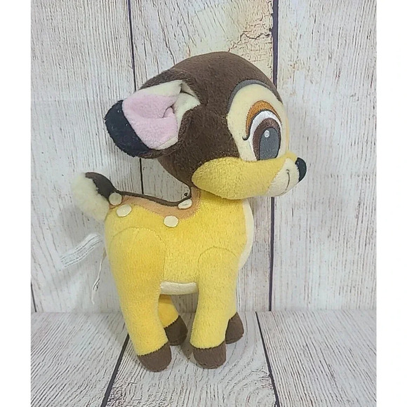 Sega Disney Plush Bambi Stuffed Animal Toy Prize Brown Tan 9" - Picture 3 of 5